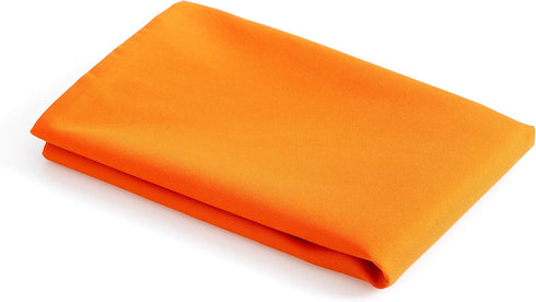 EVOLIVE Ultra Soft Microfiber Body Pillow Cover/Pillowcases 21"x54" with Hidden Zipper Closure (21"x54" Body Pillow Cover, Orange)...