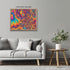 Posterizer 1 pcs- psychedelic funky hippie colorful art-Abstract & Modern Art-Fantasy & Fiction Art- Living Room Bedroom Decor- unframed wall art...