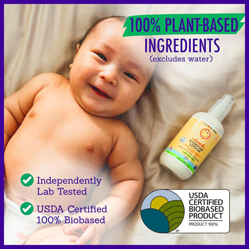 California Baby Calendula Lotion | 100% Plant-Based Moisturizer | Lavender Baby Lotion | Face Moisturizer For Dry Skin | Hypoallergenic | 8.5 oz....