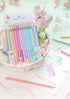 Faber-Castell Colouring Pencils Sparkle Pastel Pack of 12 Metal Case tin of 12...