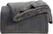 KMUSET Fleece Blanket Throw Size Dark Grey Lightweight Super Soft Cozy Fuzzy Bed Blankets Microfiber Factory Shop...
