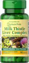 Puritan's Pride Milk Thistle Liver Complex, Supports Healthy Liver Function, 90 Count, White...