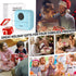 Mini Sticker Printer Inkless Thermal Sticker Maker Machine, Bluetooth Mini Pocket Printer with 5 Thermal Paper for Photo Journal Notes Study Home ...