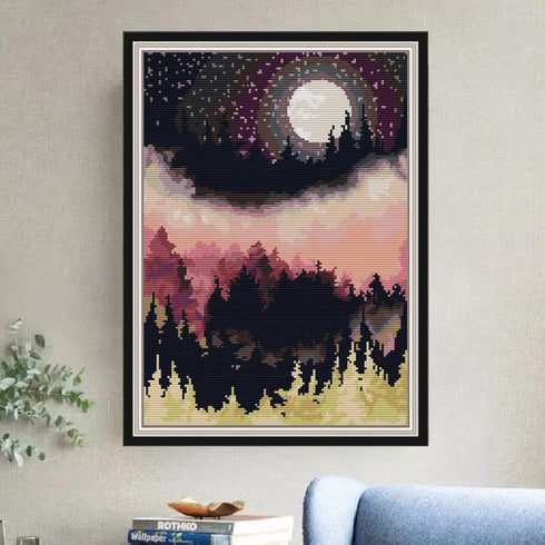 Svarog Stamped Cross Stitch Kits Beginners Full Range of Embroidery Patterns Starter Kits for Adult or Kids DIY Cross Stitches Needlepoint Kits 14...