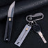 Small Pocket Knife, Cool key chain Knife With Aluminium Alloy Handle, Great Gift Folding edc Knife For Men women every day carry Outdoor Camping (...