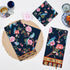 Retro Bird Flowers Tea Towels, 100% Cotton Kitchen Towel Set 20×27.5inch, Multi-Purpose Quick Dry Dish Towels Dishcloths Hand Towels Bar Towels(Se...