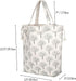 Teamoy Knitting Tote Bag with Drawstring Closure, Portable Yarn Storage Bag for Knitting Needles, Yarn Skein and Crochet Supplies, Tree (Bag Only)...