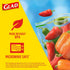 Glad Zipper Food Storage Plastic Bags, Snack, 50 Count (Packaging May Vary)...