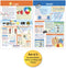 NewPath Learning Light & Sound Bulletin Board Charts, Set/2 - Laminated, Double-Sided, Full-Color, 12" x 18" (94-9005)...