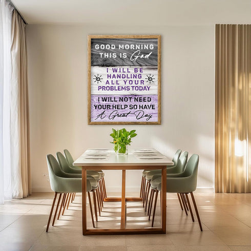 Posterizer 1 pcs-encouraging message from God-Religious Posters-Motivational & Inspirational Art-Gifts for Christians-Living Room Bedroom Decor- U...