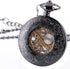 SIBOSUN Mechanical Pocket Watch for Men Pocket Watch with Chain Steampunk Skeleton Antique Men Women Pocket Watches...