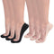 Womens Truly No Show Socks for Flats Heels Non Slip Cotton Ultra Low Cut Liner Socks(6-Black+Nude,5-7.5)...