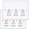 Jack Dempsey Cross-Stitch Tulips Embroider Pillowcase, Standard, White...