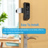 Anti-Theft Doorbell Door Mount Compatible with eufy Doorbell S330 (T8213) (Battery-Powered),Metal Mount Made of High-Hardness Stainless Steel,No D...