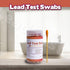 Lead Test Swab Kit (60 Rapid Home Testing Swabs) 30-Second Results. Dip in Water. Home Use for All Surfaces - Painted, Dishes, Toys, Jewelry, Meta...