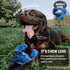 Dog Toys for Aggressive Chewers,Nylon Crab Durable Dog Toy for Medium Large Dogs, Bacon Flavor Interactive Dog Toys for Boredom,Blue...