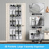 Over the Door Shoe Organizers 28 Mesh Pockets Hanging Shoes Organizer Shoe Rack for Closet Entryway Bedroom Bathroom Pantry Shoe Holder for Men Sn...