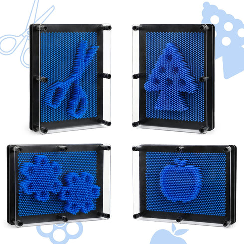 3D Pin Art Toy, Pin Art Board Pin Art Toy for Kids, Sensory Toys for Age 3, 4, 5, 6, 7, 8, 9, 10+ Years Old Kids Boys Girls, Toddler Toys Birthday...