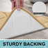OLANLY Memory Foam Toilet Rugs U-Shaped 24x20, Ultra Soft and Absorbent Bathroom Rugs, Non-Slip Thick Toilet Bath Mat, Machine Wash Dry, Contour B...