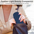 Travel Makeup Brush Holder,Silicon Portable Cosmetic Face Brushes Holder with Built-in Brush Cleaner,Upgrade Travel Essentials Makeup Brush Case,M...