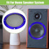 ACROPIX Universal 5" Car Speaker Grills Cover Mesh Round 5 Inch Audio Speaker Subwoofer Guard Protector Case with Mounting Screws Iron Blue - Pack...