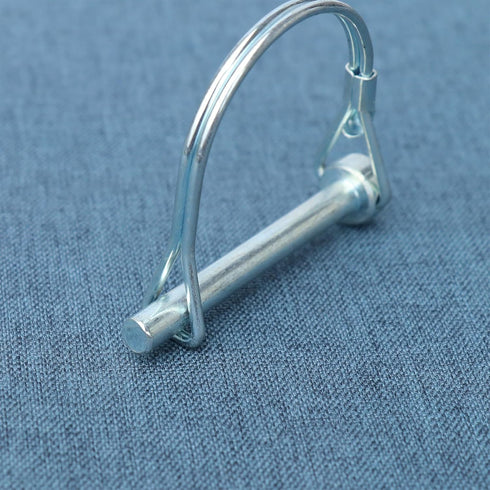 Trailer Coupler Pin, 2Pcs Tivnhuils Hitch Pin Trailer Pin, Zinc Plated Carbon Steel Safety Coupler Pin Locking Pin, 1/4" x 2.16", Small...