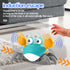 Hirger Crawling Crab Baby Toy: Tummy Time Toys for Infant 3 6 9 12 18 Months - Walking Dancing Crab for Toddler 1 2 3 4 Year Old - Music Birthday ...