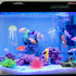 Lpraer 6 Pieces Glow Aquarium Ornaments Artificial Glow Floating Jellyfish Seahorse Anemones Silicone Simulation Fish Tank Decorations for Fish Ta...