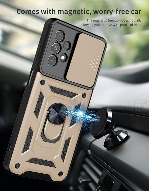 for Samsung Galaxy A23 5G Case: Phone Case with Screen Protector for Samsung Galaxy A23 5G,?????? ?????? "???????????? ?????? ????" - Gold...