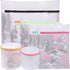 BAGAIL Laundry Bags Mesh Wash Bag for Intimates Lingerie and Delicates,7Pcs(1XL,2L,2M,2 Bra Bags)...