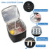 Breastmilk Cooler Bag with Ice Pack Fits 4 Baby Bottles Up to 9 Ounce, Baby Bottle Cooler Bag Suitable for Nursing Mom Daycare, Black...