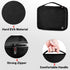 Case for Halo Bolt 58830/57720 mWh Portable Phone Laptop Charger Car Jump Starter, Power Bank Storage Holder with Mesh Pocket for AC Outlet, Car C...