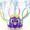 Outdoor Water Spray Sprinkler for Kids and Toddlers, Summer Outside Toys Backyard Games with 8 Wiggle Tubes, Attaches to Garden Hose Splashing Fun...