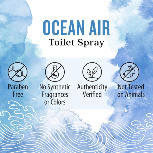 Aura Cacia Ocean Air Toilet Spray 2 Fl. Oz....