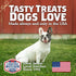 Turkey Tendons for Dogs Made in USA, Raised in USA, All-Natural Dog Chews for Small Dogs, Dog Snack for Large Dogs, Single-Ingredient Treat, Healt...