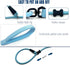 Slip Lead Dog Leash(6ft)?Strong Nylon Rope Leash Anti-Choking Anti-Pull and Outdoor Walking Training Lead for Small Medium Large Dogs (Light Bule,...