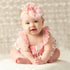 My Lello Baby Headband Shabby Fabric Flower Cluster Stretchy Elastic Navy...