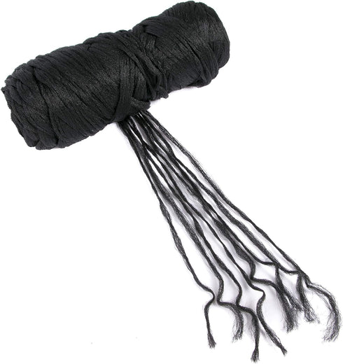 5Roll Brazilian Yarn Wool Hair Arylic Yarn for Hair Crochet Braid Twist Warps Black Color...