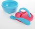 Fit & Fresh Kid's Spill-Proof Meal Container, 14 ounce capacity, Colors may vary...