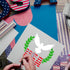 16 Pieces Happy 4th of July Stencil Independence Day Painting Template Reusable Patriotic Drawing Stencils Include American Flag Map Star Patterns...