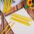 36Pcs Yellow Marking Pencil Yellow Glass Marking Pencil Carpenter Pencil Yellow Wooden Grease Pencil Wax Pencil Yellow Crayon Pencils Artists' Sin...