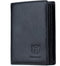 BULLCAPTAIN Large Capacity Genuine Leather Bifold Wallet/Credit Card Holder for Men with 15 Card Slots QB-027...