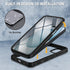 CENHUFO iPhone 15 Case, with Built-in Anti Peep Tempered Glass Privacy Screen Protector and Camera Lens Protective, Full Body Shockproof Clear Cov...