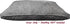 Dogbed4less DIY Pet Bed Pillow Grey MicroSuede Duvet Cover and Waterproof Internal case for Dog and Cat at 37X27X4 Inch - Covers only...