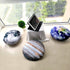 3 Piece Set Kids Space Planet Throw Pillow Covers Solar System Universe Planet Image Decorative Cushion Cover Round Accent Pillow Case 15X15Inch...