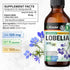 BIO KRAUTER Lobelia Tincture - Vegan Lobelia Extract - Alcohol & Sugar Free Respiratory Support Supplement - 4 Fl.Oz....
