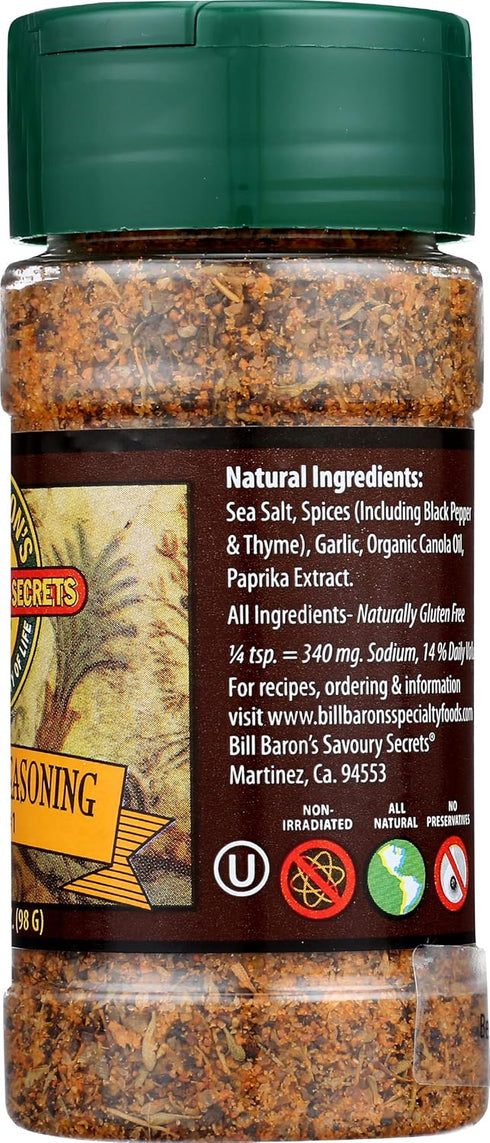 BARON SPICES & SEASONINGS Barons Roast Meat SSN, 3.45 OZ...