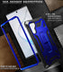 Poetic Spartan Series Designed for Samsung Galaxy Note 10, Full-Body Rugged Dual-Layer Metallic Color Accent with Premium Leather Texture Shockpro...