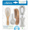 Dr. Brown's Baby Care Essentials Kit, Nail Scissors with Case, Nasal Aspirator, Cradle Cap Brush and Comb, BPA-Free...