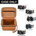 Vlogging Camera Case Compatible with Duluvulu/for TEBNGIHNM/for zheozeig/for Oiadek 4K Digital Cameras for Youtube. Vlog Camera Carrying Storage f...